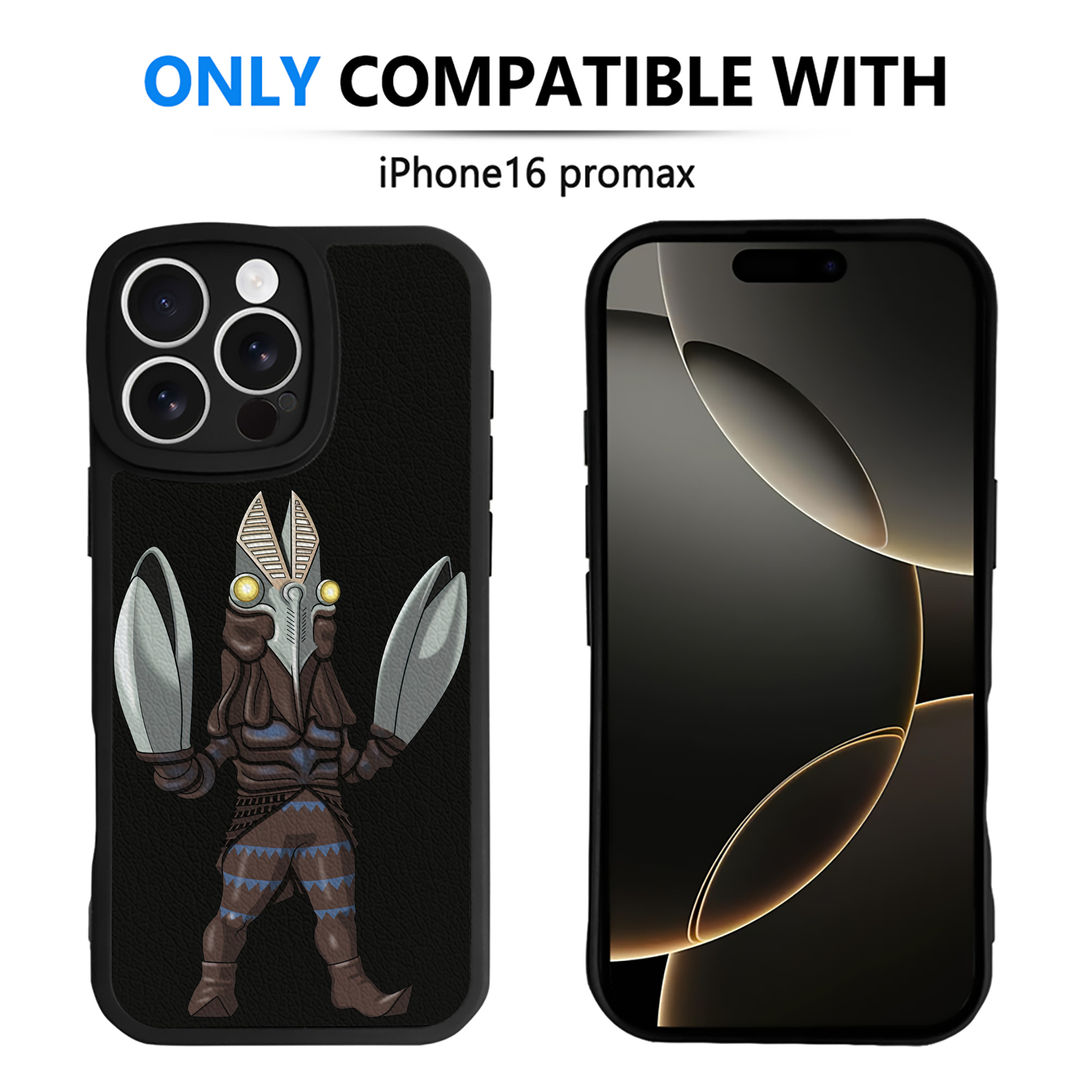 （画像用） ウルトラマン Ultraman 【iPhone 16シリーズ対応】シリコンスマホケース（レザー調） 材質：シリコン